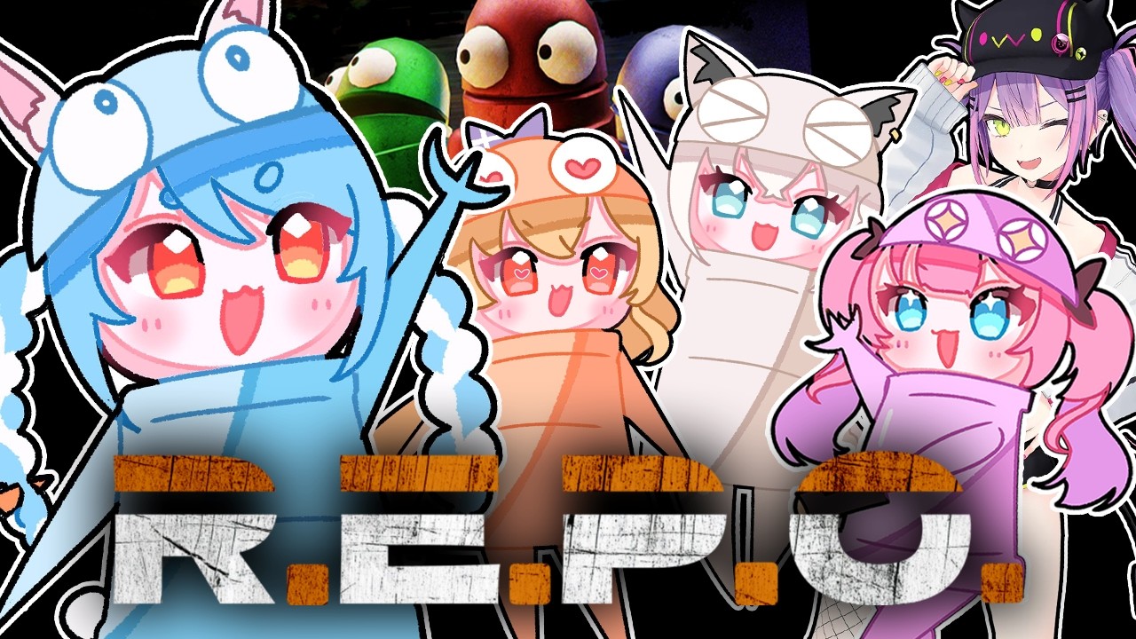 兎田ぺこら 配信サムネイル 【R.E.P.O.】オシャレになりたい！ぺこーらちゃん！【ホロライブ/兎田ぺこら】
