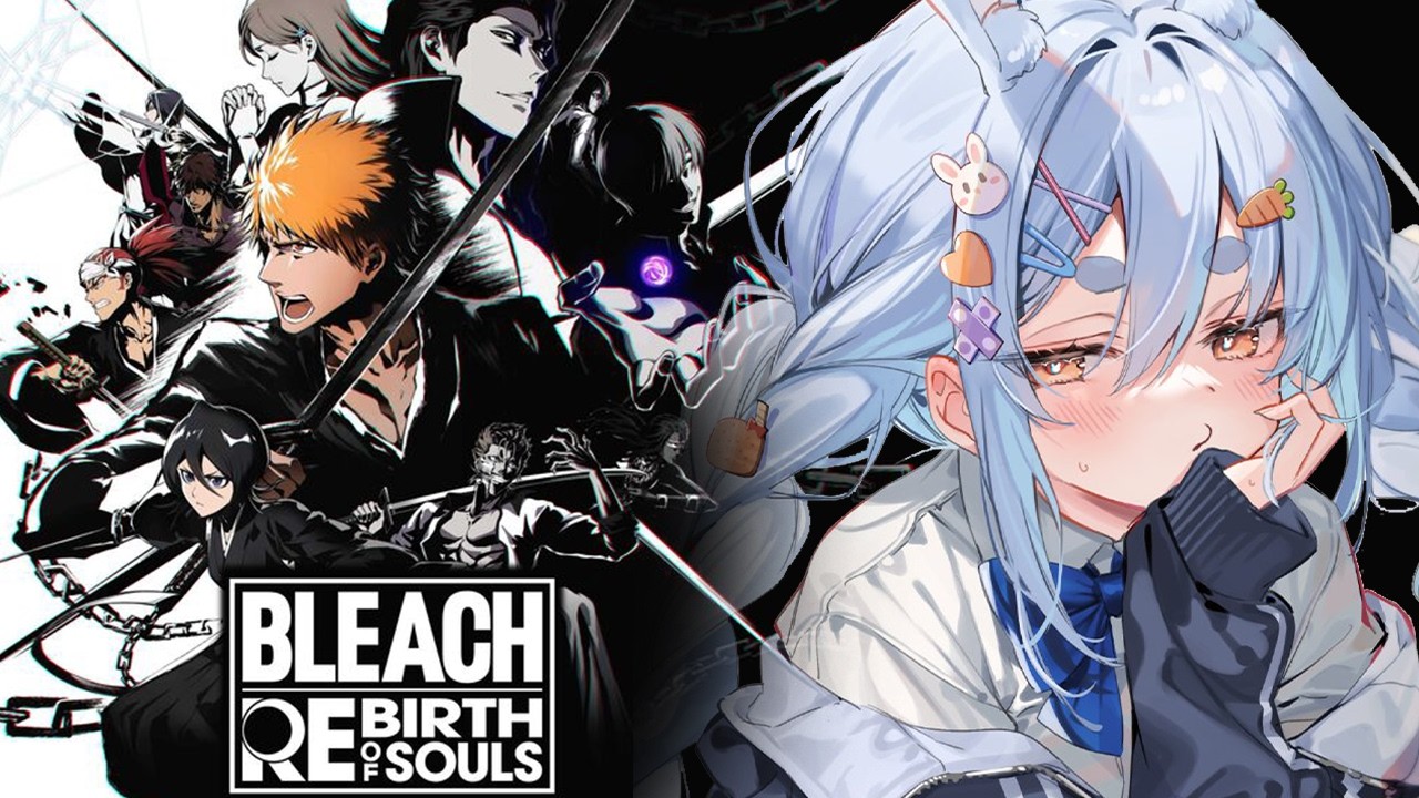 兎田ぺこら 配信サムネイル 【BLEACH Rebirth of Souls】ブリーチの物語を追体験できるゲームやるぺこおおおおおおおおおおおおおおおおおおおお！！！！！ぺこ！【ホロライブ/兎田ぺこら】