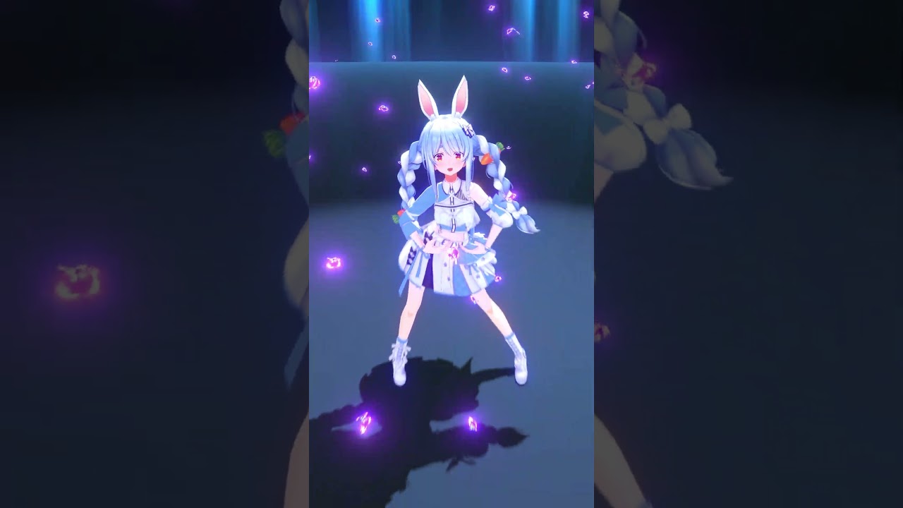 兎田ぺこら 配信サムネイル リオナちゃんの【Ring my name】踊ってみた #shorts #hololive #踊ってみた #mmd #響咲リオナ #Ringmyname