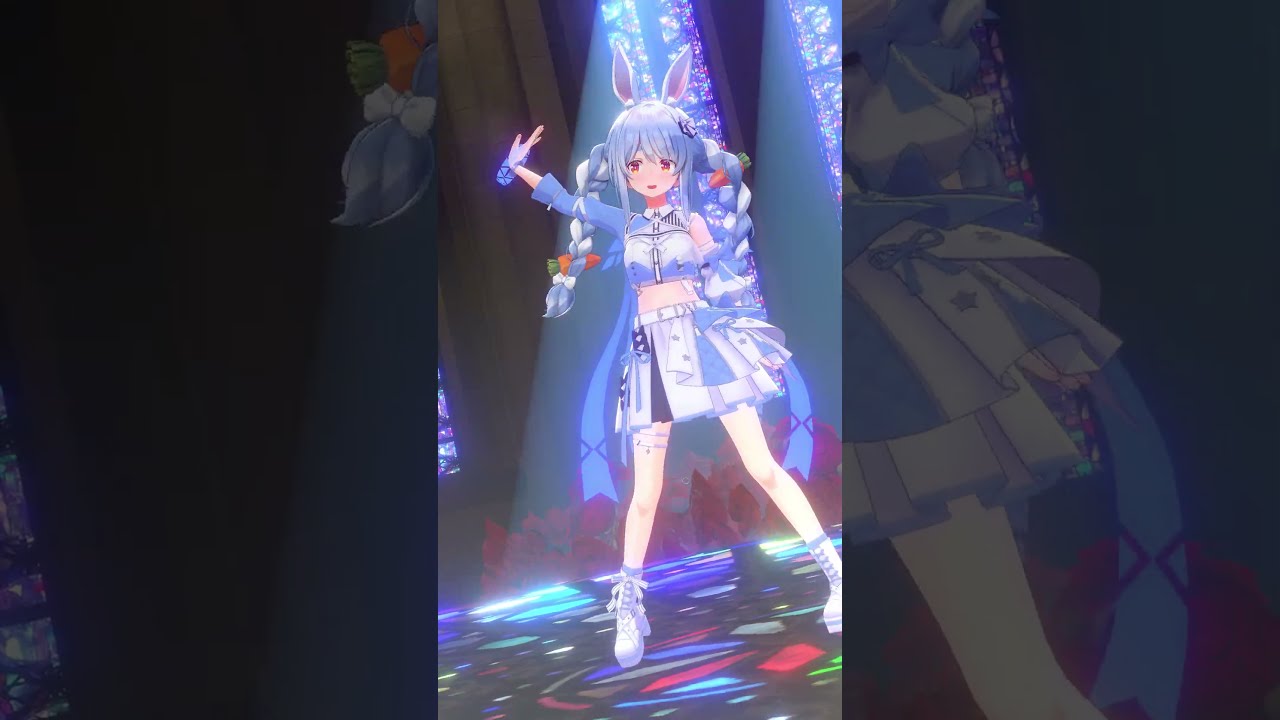 兎田ぺこら 配信サムネイル ロボ子さんの【#現世アリス】踊ってみた #shorts #hololive #踊ってみた #mmd #ロボ子さん